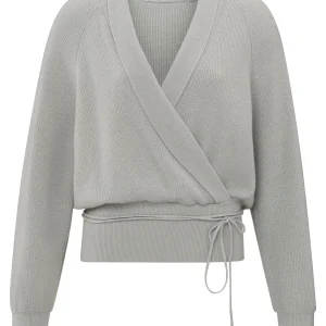 Fake Wrap Sweater YAYA