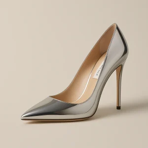 Escarpin Argent Mariage