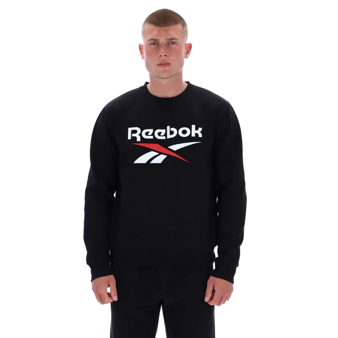 Reebok Julian 2 Col Logo Crewneck Sweatshirt – Image 2