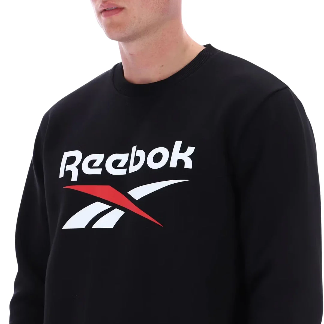 Reebok Julian 2 Col Logo Crewneck Sweatshirt – Image 3