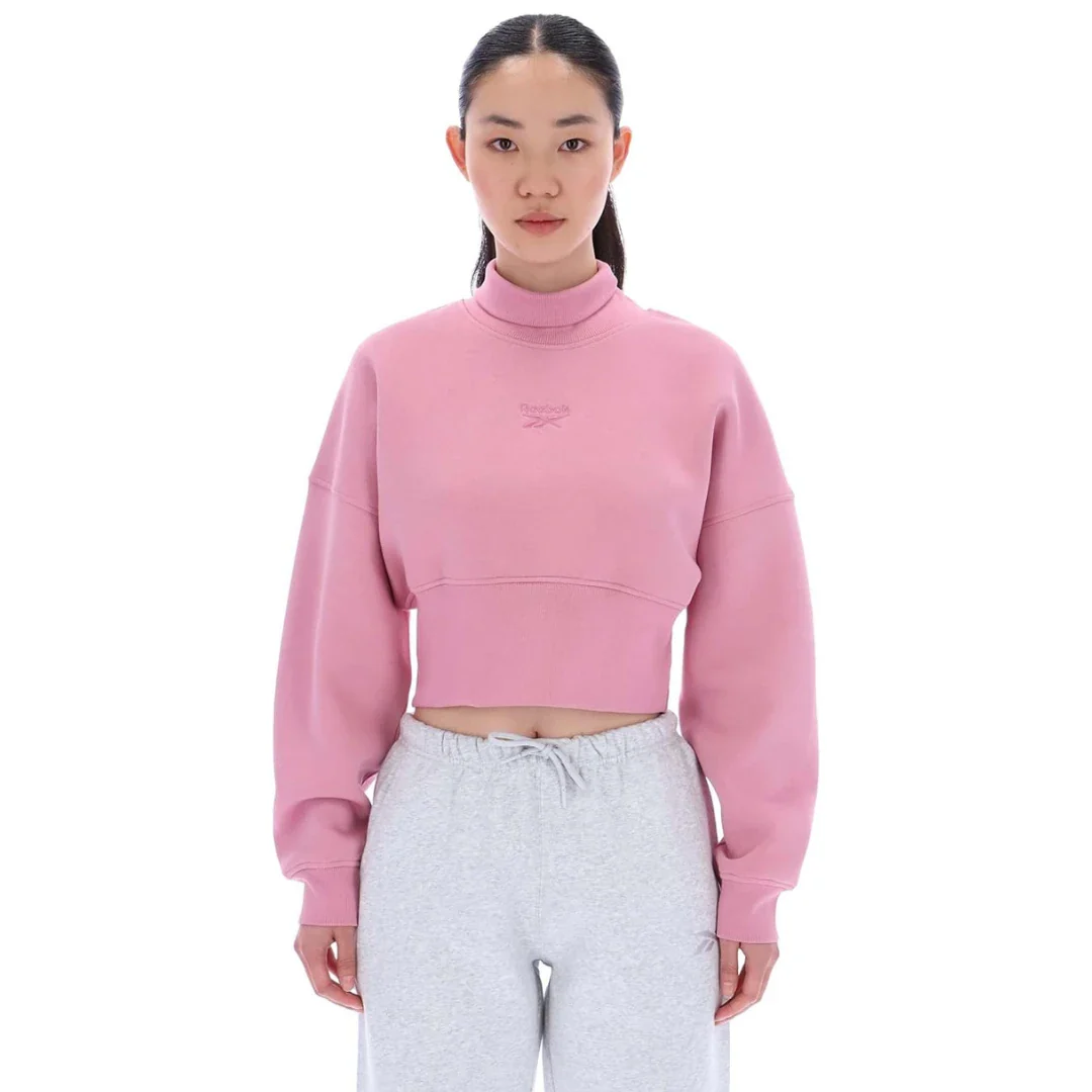 Reebok Eyeball Cropped Crewneck Sweatshirts – Image 2