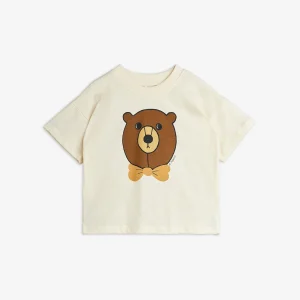 Bear T-Shirt Offwhite bébé – Mini Rodini