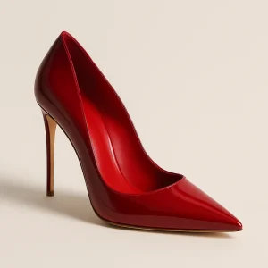 Escarpin Bordeaux Vernis