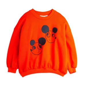 Sweat rouge motif cartoon