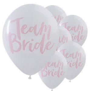 Lot de 10 Ballons Team Bride