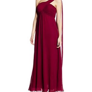 Robe pour Demoiselle d&rsquo;Honneur Bohème à Bretelle Asymétrique