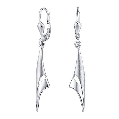 Boucles d’oreilles allongĂ©es en argent – Image 3