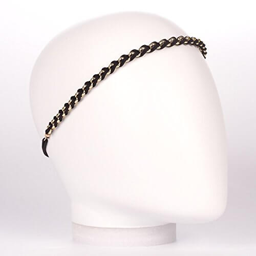 Headband noir et doré – Image 4
