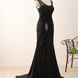 Robe de Soirée Orientale sans Manche en Mousseline de Soie