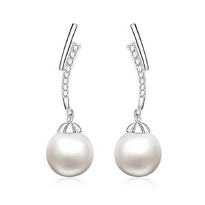 Boucles d&rsquo;oreilles – Perles d&rsquo;eau douce naturelles