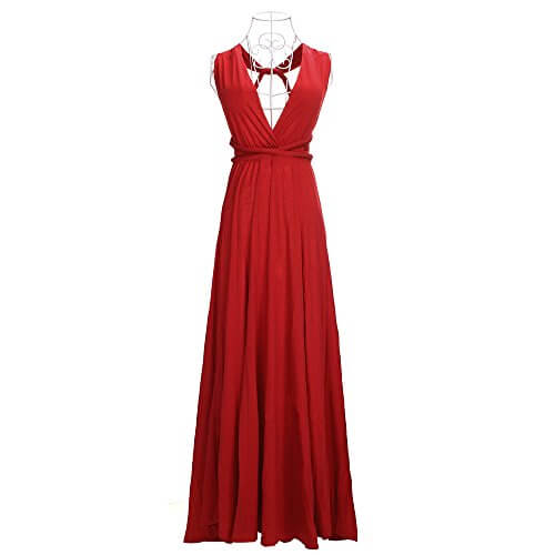 Robe Longue de Demoiselle d’Honneur Fluide et Légère – Image 2