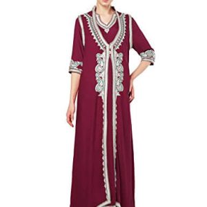 Abaya Caftan Jalabiya Dubai Rose