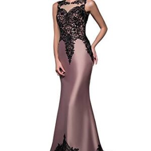 Robe de Cérémonie de Mariage Rose en Satin et Petite Traine