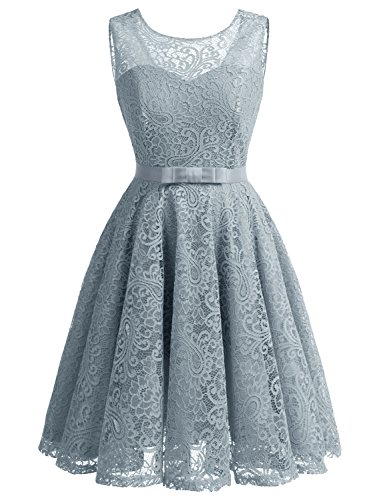 Robe de Soirée Chic Sans Manche Style Vintage – Image 3