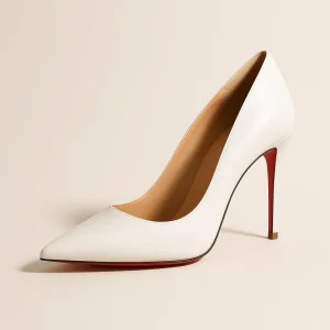 Escarpin Blanc Mariage