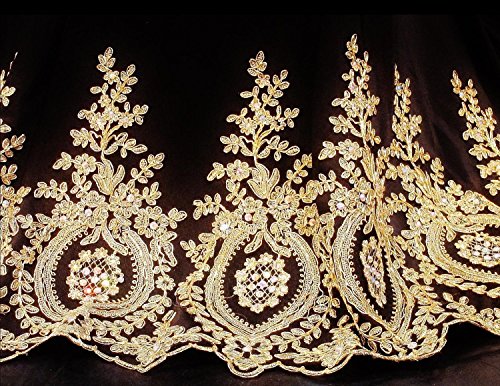 Robe Orientale de forme fourreau / sirène en dentelle et satin – Image 4