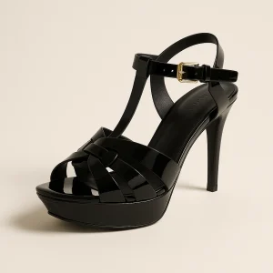 Escarpin Compensé Noir