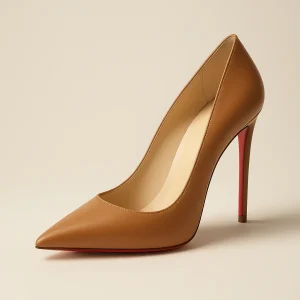 Escarpin Cuir Marron