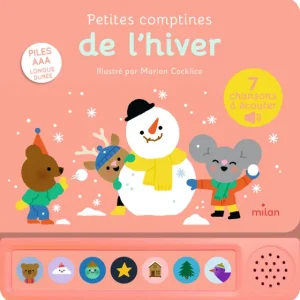 Livre sonore PETITES COMPTINES DE l'HIVER