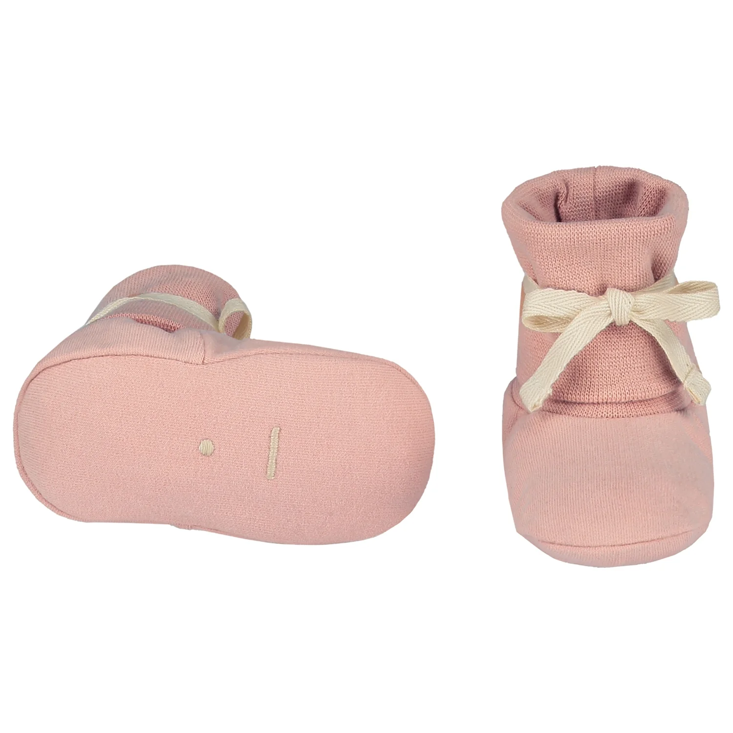 Chaussons bébé rose