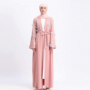 Abaya pour Femme au Style Printanier