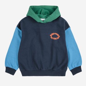 Sweat à capuche multicolore