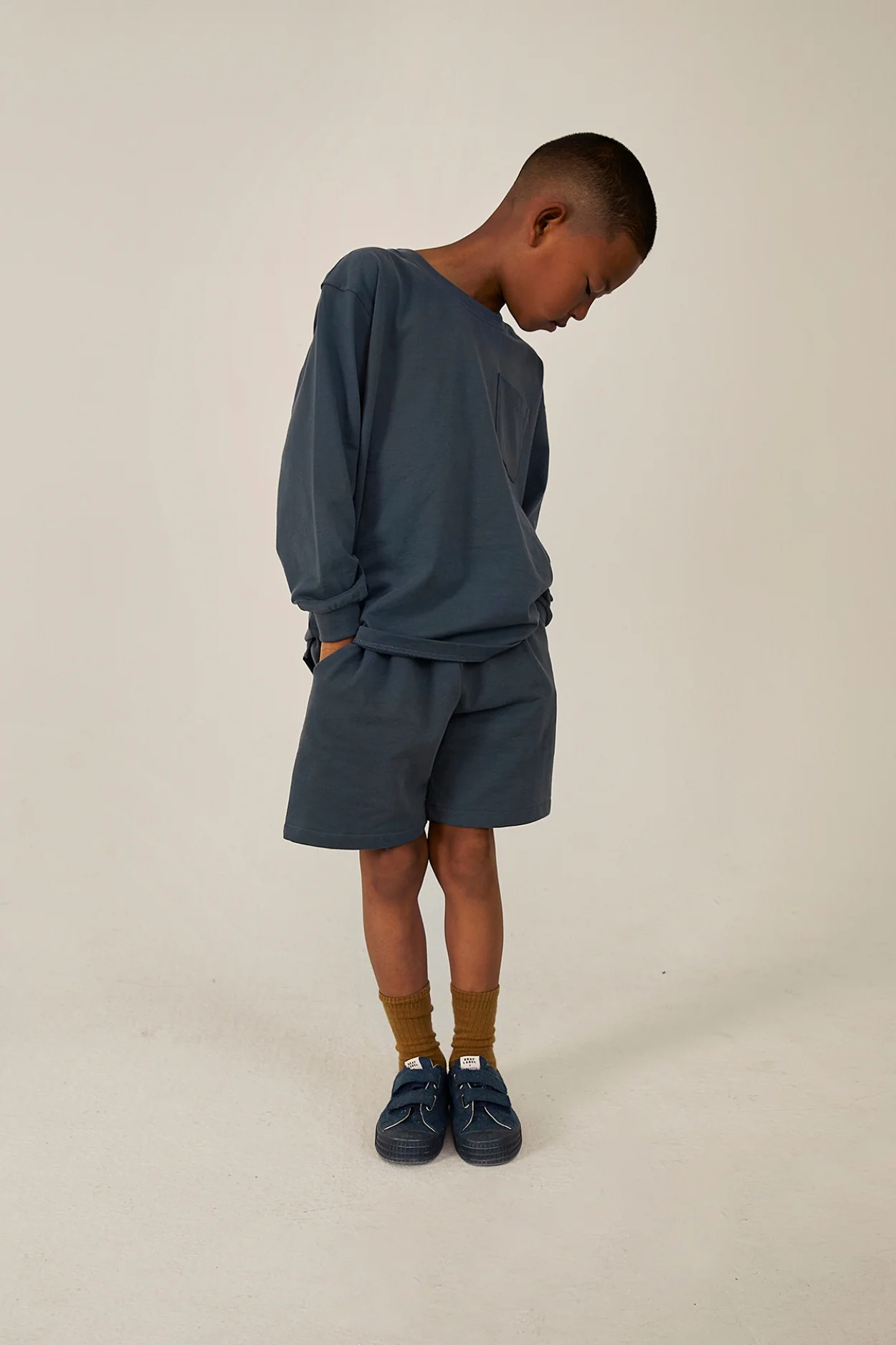 Bermuda bleu gris – Image 4