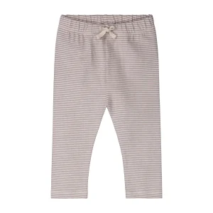 Legging bébé rayés berry
