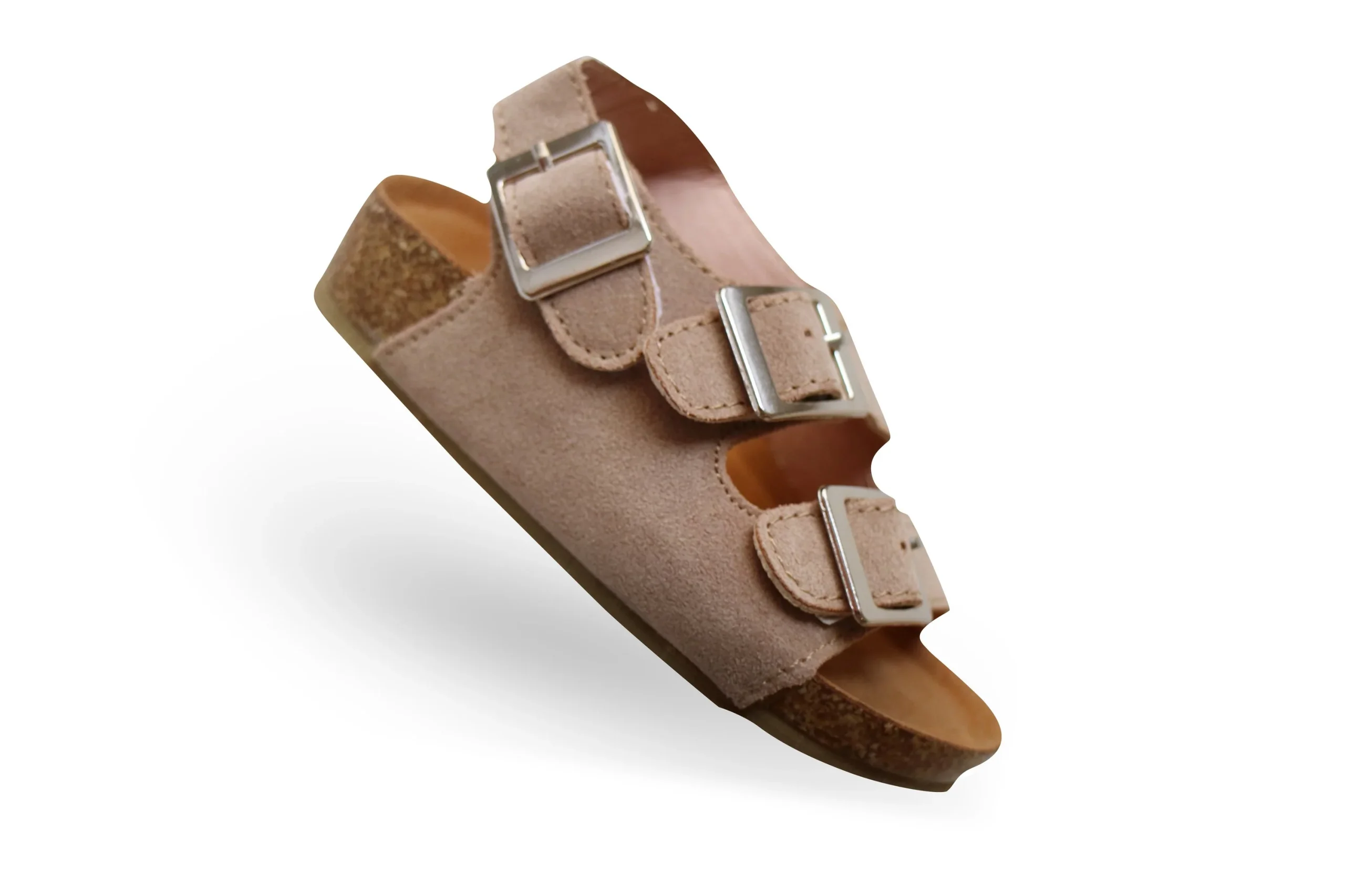 Sandales VACAY cuir végétalien beiges – Image 5