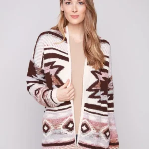Jacquard Cardigan CHARLIE B