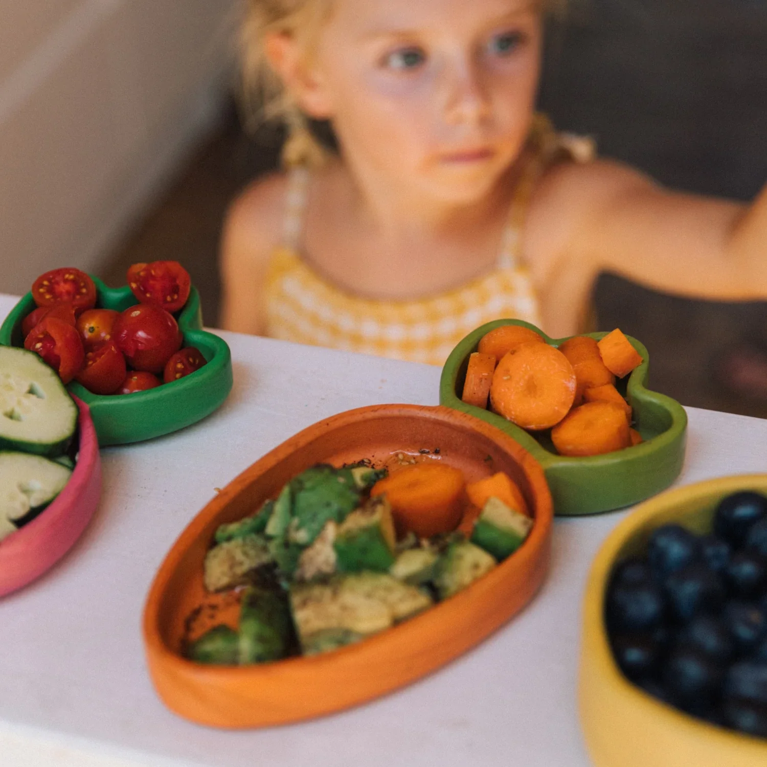 Cathy la carotte – Bol + Cuillère en bois naturel – Image 4