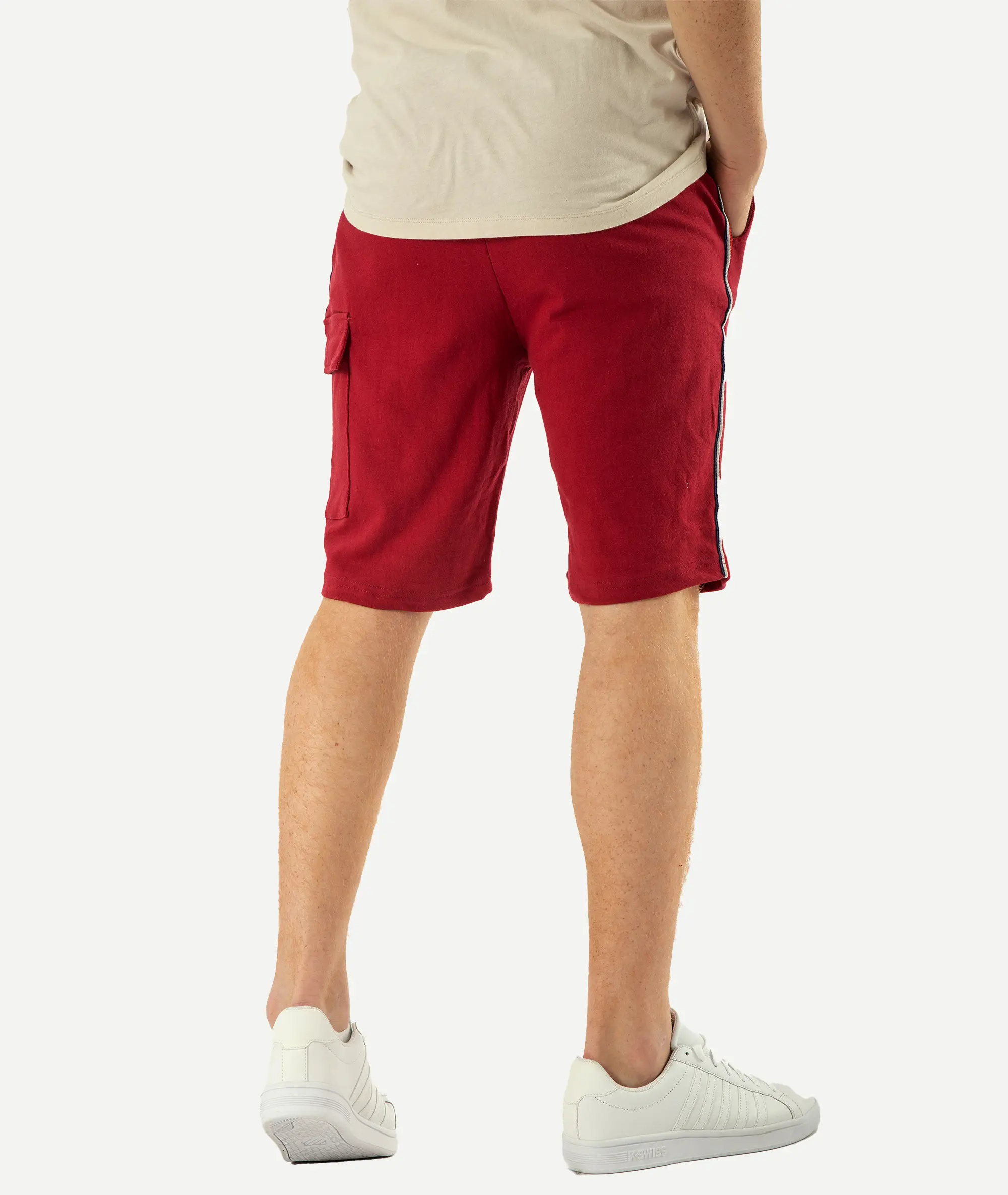 Short Jogging JACK&JONES Rouge Bordeau – Image 3