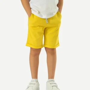 Short NAME IT Enfant Jaune