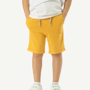 Short NAME IT Enfant Jaune Moutarde