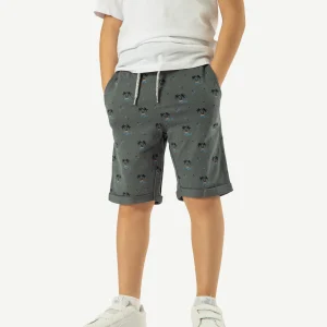 Short NAME IT Enfant Gris