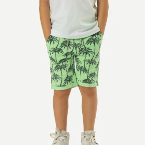 Short NAME IT Enfant Vert Pistache
