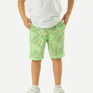 Short NAME IT Enfant Vert Pistache