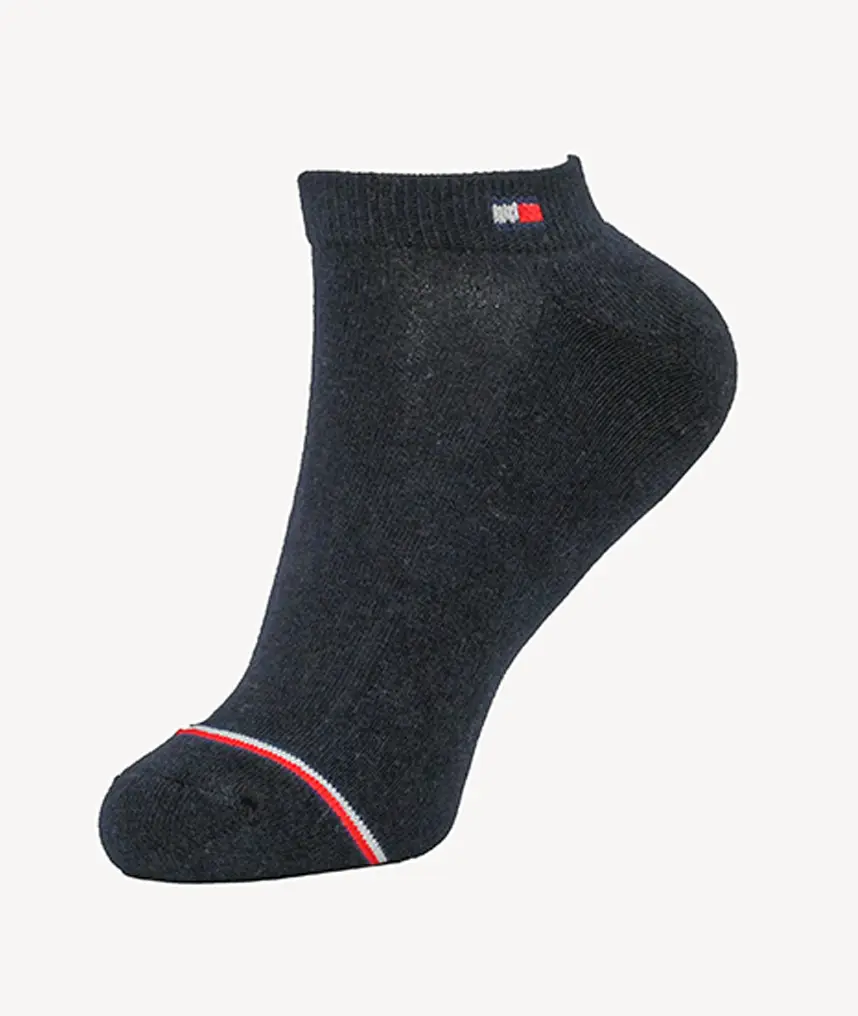 3 paires de Chaussettes Tommy Hilfiger Noires – Image 2