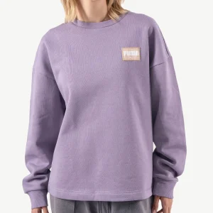 Sweatshirt PUMA Femme Violet