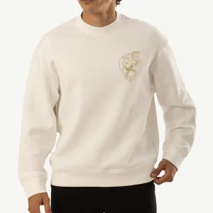 Sweatshirts Armani Exchange Blanc Cassé