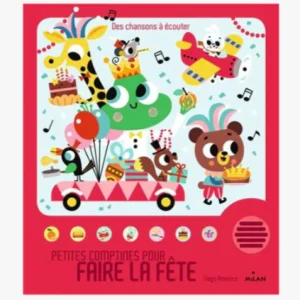 Livre sonore "Petites comptines pour faire la fête"