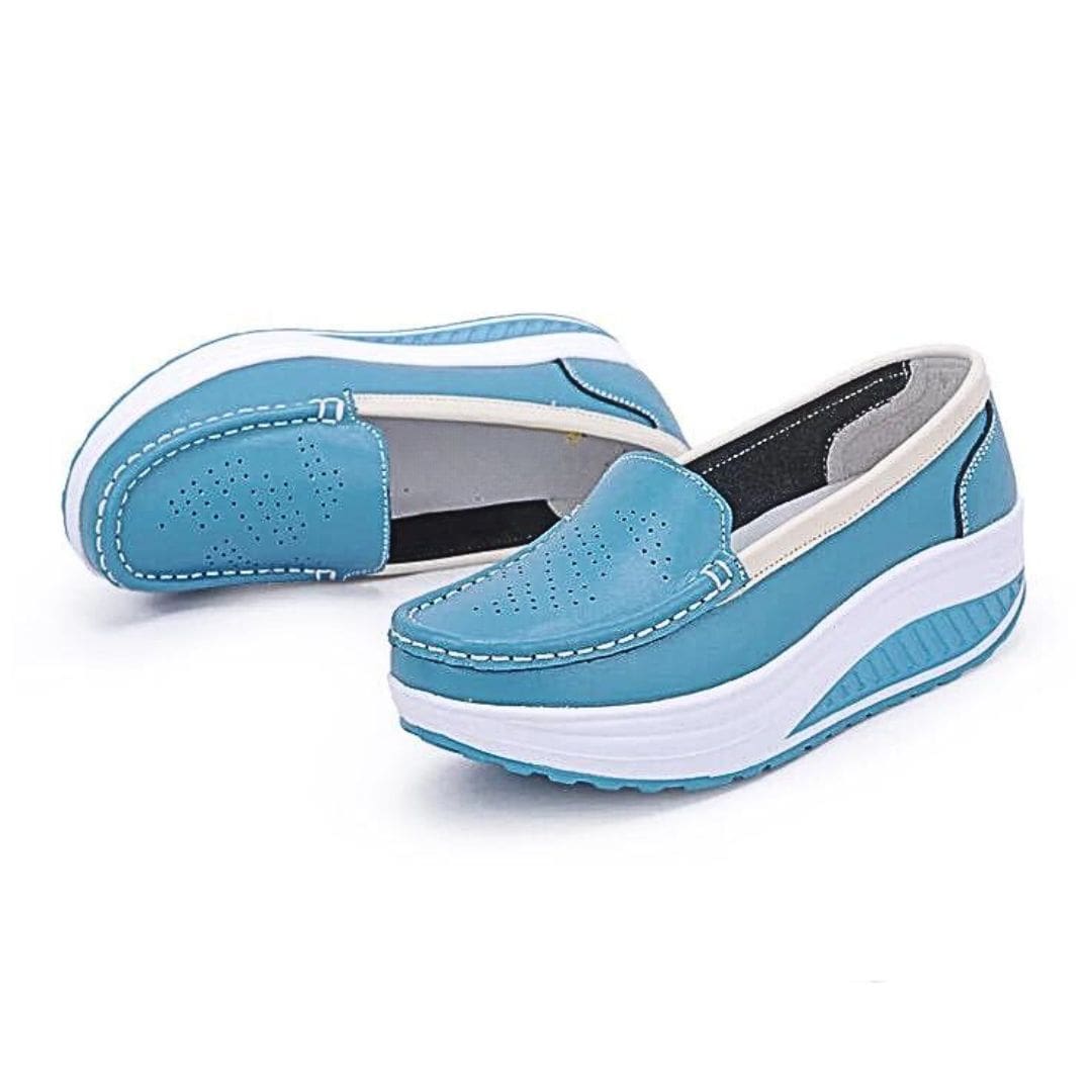 Mocassins respirants colorés à plateforme pour femme – Image 8