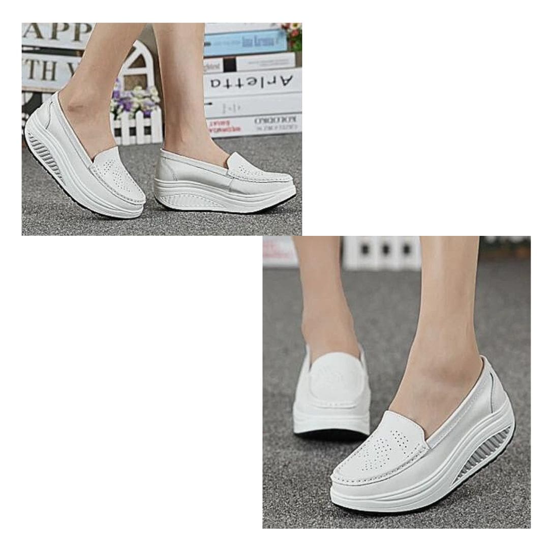 Mocassins respirants colorés à plateforme pour femme – Image 3