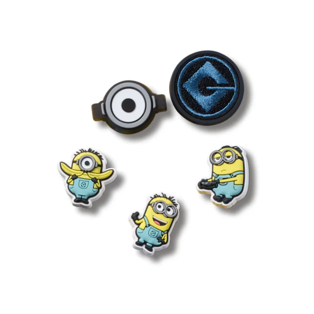 Crocs Minions Jibbitz™ Lot de 5