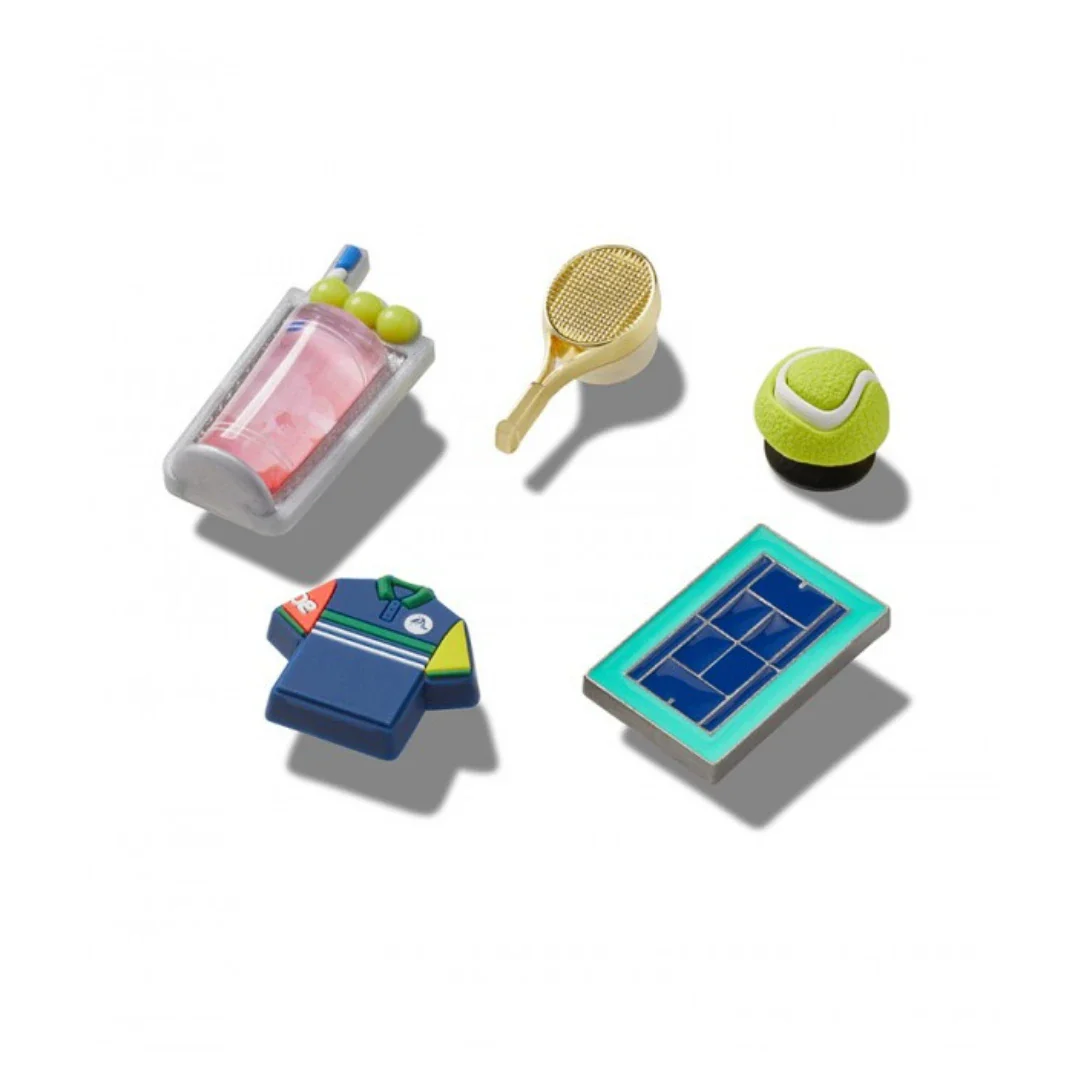 Crocs Day At The Tennis Court Jibbitz™ Lot de 5 – Image 2