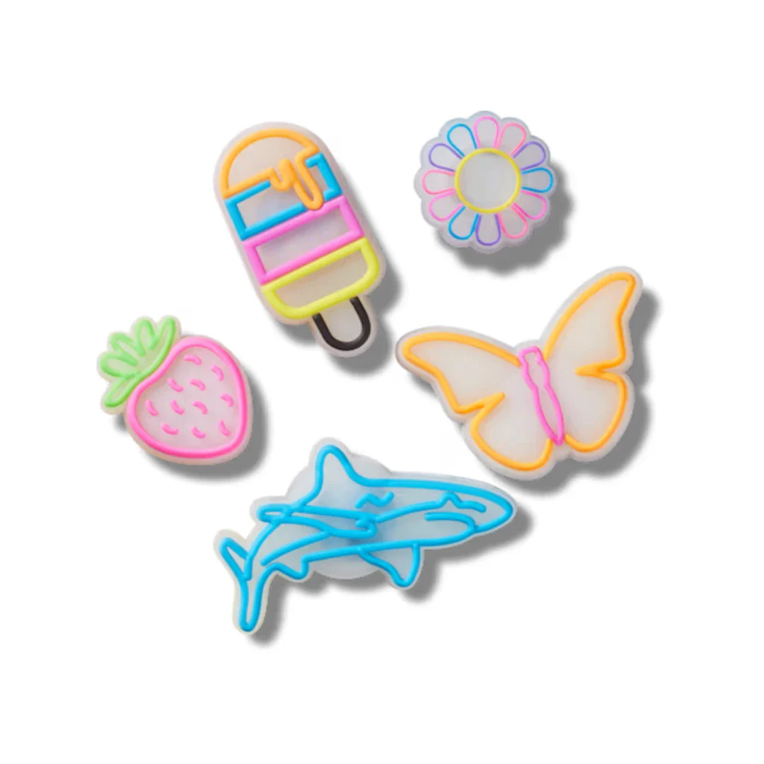 Crocs Lights Up Summer Jibbitz™ Lot de 5