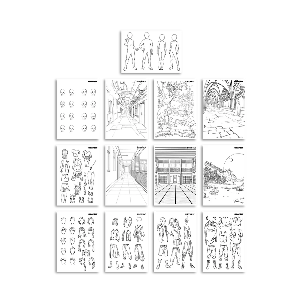 KIDYDRAW – Tablette lumineuse portable - MANGA – Image 7