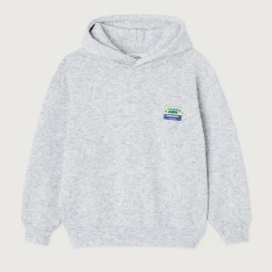 Sweat à capuche gris EVONA