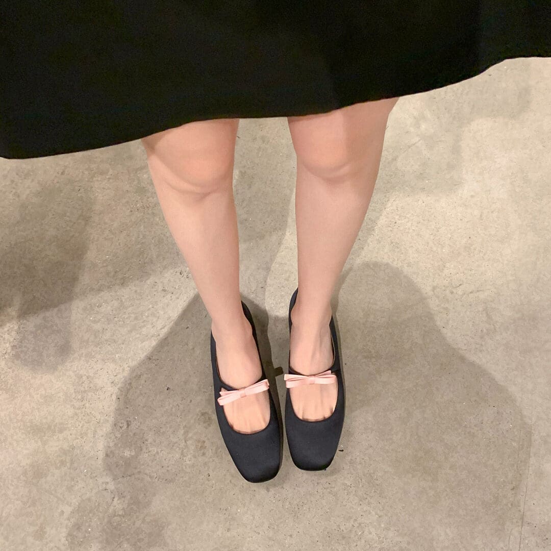 Mocassin Mary Jane bout carré avec nœud – Image 7