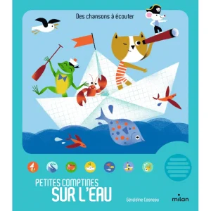 Livre sonore PETITES COMPTINES SUR L'EAU